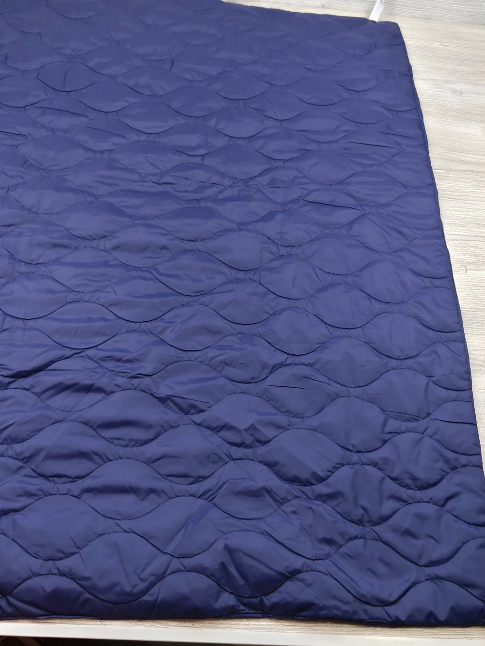 NWT Offline by Aerie Quilted Packable Outdoor Blanket Blue NEW Puffer Travel Car